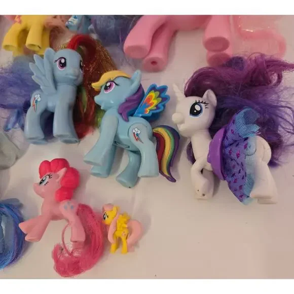 My Little Pony MLP Toy Figure Lot of 13 Ponies Assorted Mixed Lot Pretend Play - Picture 8 of 11